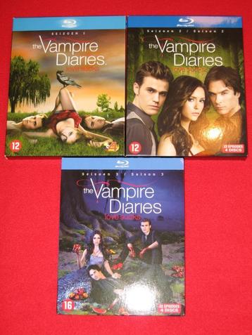 The Vampire Diaries saison 1/2/3 (Blu-ray)