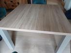 Tafel vierkant 1m20 breed, Huis en Inrichting, Tafels | Eettafels, Ophalen, Gebruikt, Vierkant, Landelijk