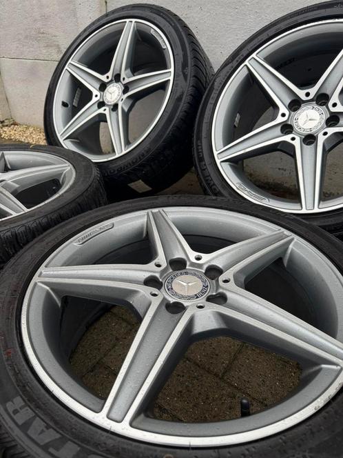 /AMG 18"ORIGINELE MERCEDES velgen/jantes  4x 245/40/18 2x 7,, Auto-onderdelen, Banden en Velgen, Velg(en), Gebruikt, Ophalen