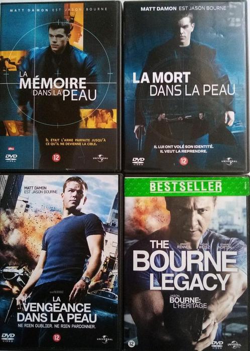 La mémoire dans la peau 1 à 4 / DVD, Cd's en Dvd's, Dvd's | Thrillers en Misdaad, Ophalen of Verzenden
