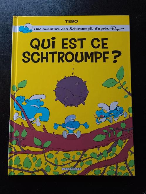 BD Qui est ce Schtroumpf Tebo, Verzamelen, Smurfen, Nieuw, Stripboek, Verschillende Smurfen, Ophalen of Verzenden