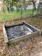Zandbak hout, blokhut systeem, Ophalen, Gebruikt