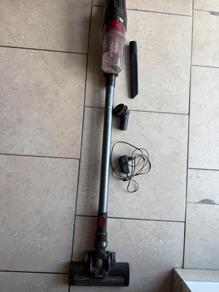 Domo 18,5 V Li-lon steelstofzuiger, Elektronische apparatuur, Stofzuigers, Zo goed als nieuw, Stofzuiger, Ophalen