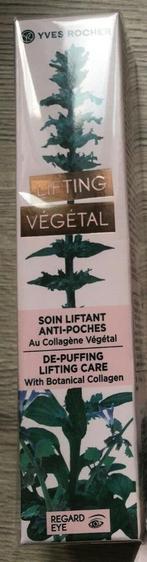 Soin Lifting Végétal anti-poches Yves Rocher 14 ml NEUF !, Bijoux, Sacs & Beauté, Soins, Tout le visage, Enlèvement ou Envoi, Neuf