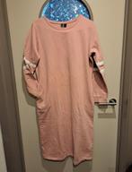 2x Sweatjurk, roze met zakken, of grijs mt 42/44, Kleding | Dames, Jurken, Maat 42/44 (L), Ophalen of Verzenden, Zo goed als nieuw