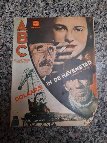 Vintage ABC Geïllustreerd Weekblad (1934, 1935, 1939)