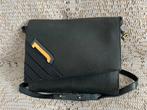 MARINEblauwe leren schoudertas DELVAUX, Ophalen of Verzenden, Blauw, Leer