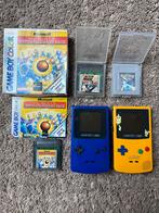 2 x Game Boy color met 3 spelletjes, Games en Spelcomputers, Ophalen of Verzenden, Zo goed als nieuw, Game Boy Color