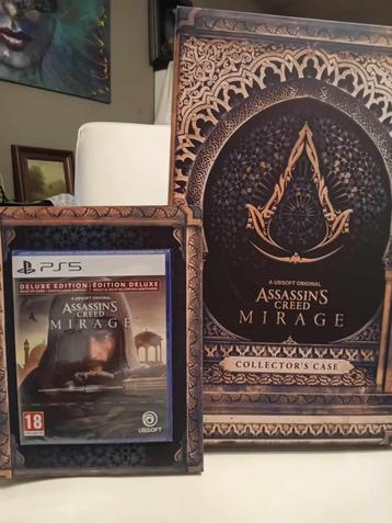 Ps5 , Assassins Creed Mirage Collector's case + Game