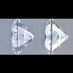 Diamanten (2st) (Natuurlijk) - 2* 0.5 ct- VVS1-(IGI) -3EX SL, Collections, Swarovski, Enlèvement, Comme neuf