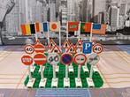 Lego Legoland 1970 - 1980 Verkeersborden en Vlaggen Vintage, Ophalen of Verzenden, Gebruikt, Complete set, Lego