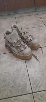 New Rocks maat 39, Kleding | Dames, Ophalen, New Rock, Beige, Zo goed als nieuw