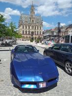 Corvette C3 1982, Auto's, Automaat, Achterwielaandrijving, Blauw, Leder