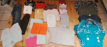 Lot de vêtements fille taille 140 (25 pièces pour 20 euros)
