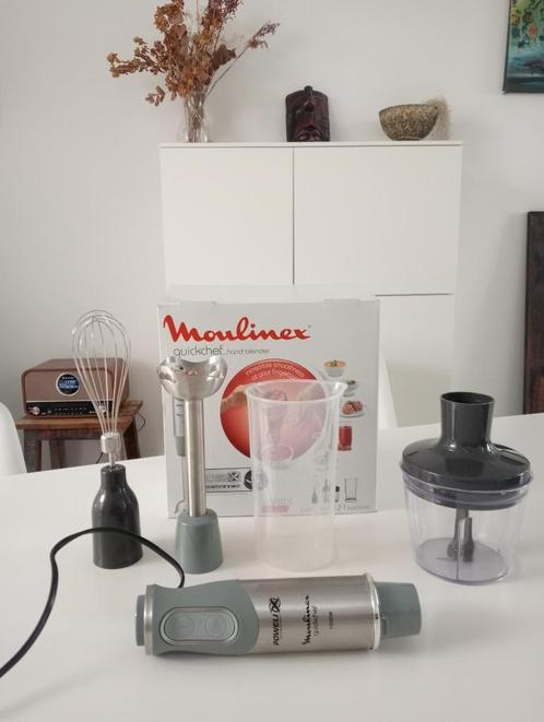 Moulinex staafmixer - blender Quickchef 1000W, Elektronische apparatuur, Keukenmixers, Nieuw, 3 snelheden of meer, Ophalen of Verzenden