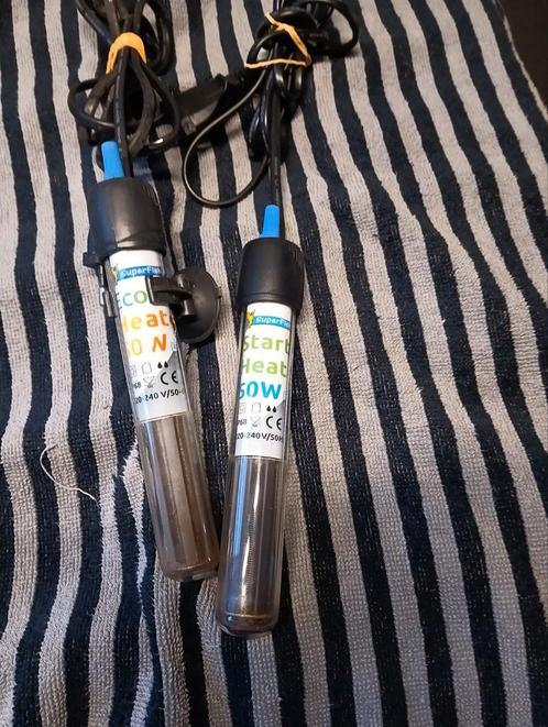 2x thermostaat 50w superfish, Dieren en Toebehoren, Vissen | Aquaria en Toebehoren, Zo goed als nieuw, Ophalen of Verzenden
