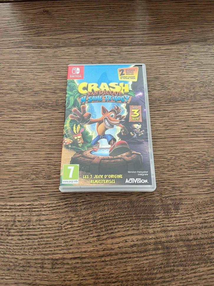 Crash Bandicoot N. Sane Trilogy – Nintendo Switch, Games en Spelcomputers, Games | Nintendo Switch, Nieuw, Platform, Ophalen