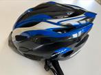 casque de vélo optimalp 54-58 cm bleu/blanc, Sports & Fitness, Cyclisme, Comme neuf, Casque, Enlèvement ou Envoi
