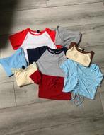 Pakket met 8 kledingstukken cropped t-shirts dames maat S/M, Ophalen of Verzenden, Zo goed als nieuw, Maat 36 (S)