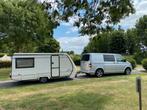Caravan Rapido Club38 750kg (incl voortent), Caravans en Kamperen, Caravans, Koelkast, Omvormbare zithoek, 500 - 750 kg, Tot en met 4