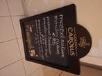 Gouden carolus schijfbord, Verzamelen, Biermerken, Ophalen of Verzenden, Zo goed als nieuw, Reclamebord, Plaat of Schild