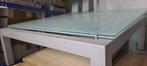 Salon tafel, Ophalen, Gebruikt, Vierkant, Glas