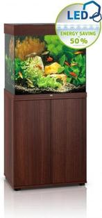 Aquarium Juwel Lido 120 led Bruin met kast.Als nieuw, Dieren en Toebehoren, Ophalen, Zo goed als nieuw, Leeg aquarium