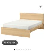 Ikea bed Malm 140 x 200 cm en 2 lattenbodem 70x200 cm, Huis en Inrichting, Ophalen, Gebruikt, 200 cm