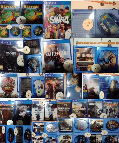 video games playstation 4 verzameling tweedehands, Consoles de jeu & Jeux vidéo, Consoles de jeu | Sony PlayStation 4, Enlèvement ou Envoi