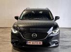 Mazda 6 2.2 D FULL OPTION TVA 12 MOIS GARANTIE, USB, 4 cilinders, Zwart, Leder