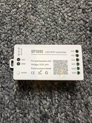 Ledstrip sp108e Adressable led controller met wifi, Enlèvement, Comme neuf