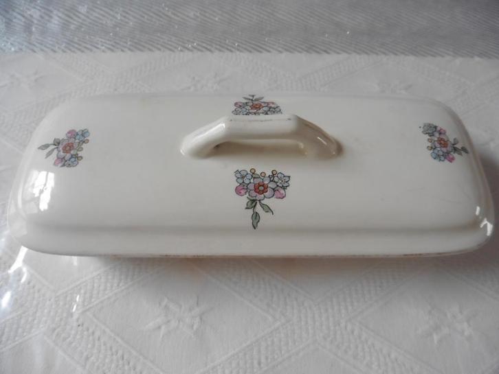 Pièce ancienne en faïence avec couvercle, début 20ème s., Antiquités & Art, Antiquités | Céramique & Poterie, Enlèvement