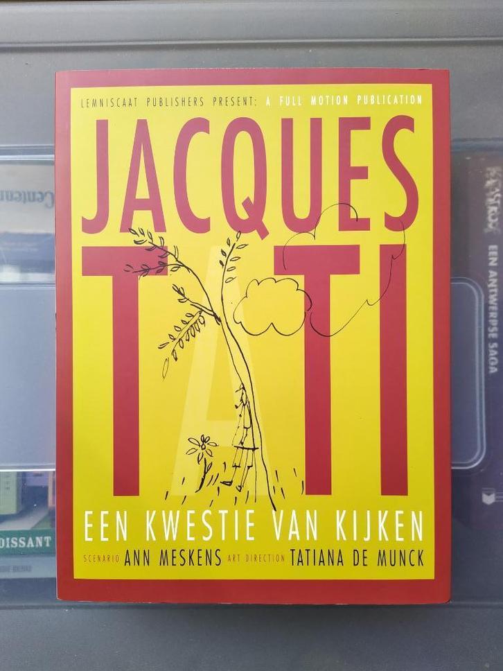 Jacques Tati - een kwestie van kijken - Ann Meskens, Boeken, Film, Tv en Media, Zo goed als nieuw, Vakgebied of Filmindustrie