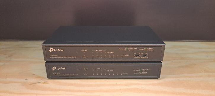 TL-SG1008P - 8-poort switch + PoE, Computers en Software, Netwerk switches, Zo goed als nieuw, Ophalen of Verzenden