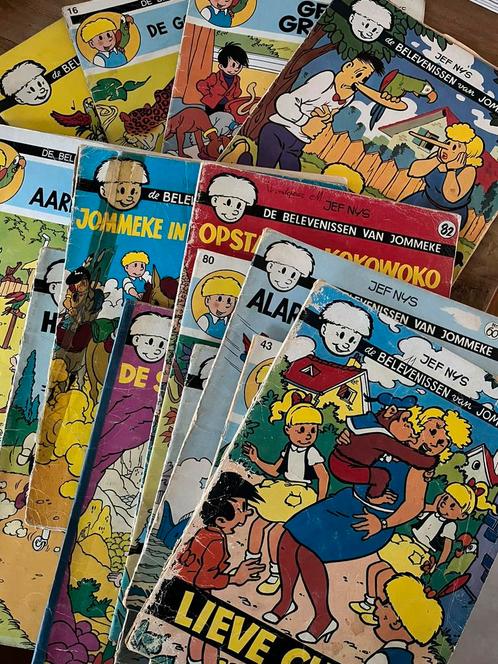 Jef Nys kleurloos strips jommeke, Livres, BD | Comics, Utilisé, Europe, Enlèvement ou Envoi