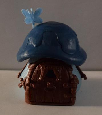 Smurfen / Huisje met vlinder / # 2 beschikbaar voor biedingen