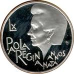 Munt 250 FB 60e verjaardag koningin Paola, Postzegels en Munten, Zilver, Zilver, Ophalen, Losse munt