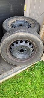 4 pneus été toyota Yaris avec jantes (17565R15), Ophalen, Gebruikt, 15 inch, 175 mm