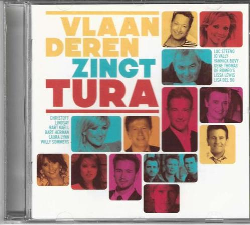 CD Vlaanderen Zingt Tura, Cd's en Dvd's, Cd's | Nederlandstalig, Zo goed als nieuw, Pop, Ophalen of Verzenden