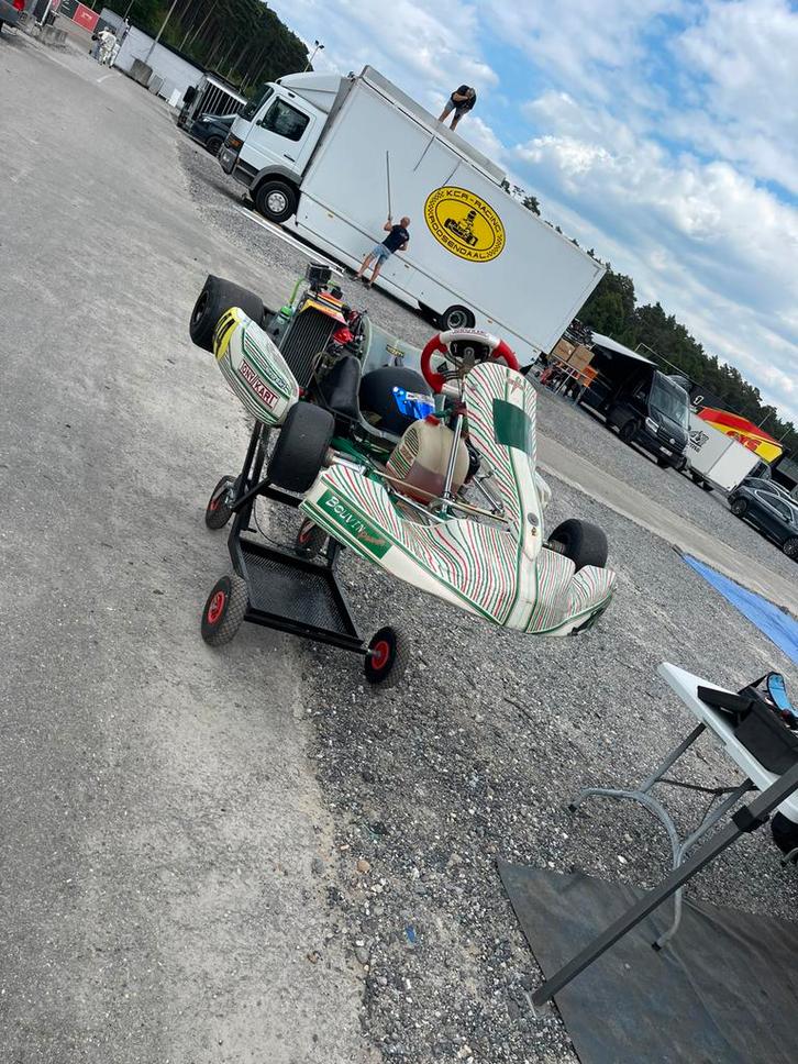 Tony kart met rotax max evo 125cc, Sport en Fitness, Karting, Gebruikt, Kart, Ophalen