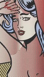 Roy Lichtenstein : lithographie 40 par 50 encadrée, Enlèvement ou Envoi