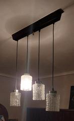 Vintage 'space age' hanglamp, Huis en Inrichting, Lampen | Hanglampen, Ophalen, Glas