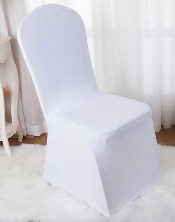 Housses de chaises blanches 60 pièces  beschikbaar voor biedingen