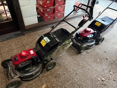 HONDA HRH 536 HXE pro, Tuin en Terras, Grasmaaiers, Zo goed als nieuw, Benzine-grasmaaier, 50 cm of meer, Cirkelmaaier, Opvangzak