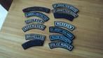 mooi lot verschillende oude politie insignes, Ophalen of Verzenden