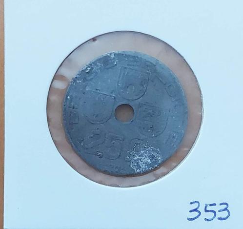 Belgium 1946 - 25 Centiem VL/FR - Prins Karel - Morin 537, Postzegels en Munten, Munten | België, Losse munt, Verzenden