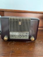 Vintage radio bakeliet - Philips, Audio, Tv en Foto, Ophalen, Radio