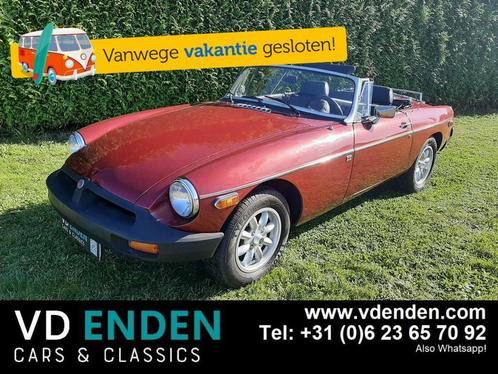 MG MGB 1.8 Roadster- 1980 - Overdrive, Auto's, Oldtimers, Bedrijf, Te koop, Open dak, MG, Benzine, Cabriolet, 2 deurs, Handgeschakeld