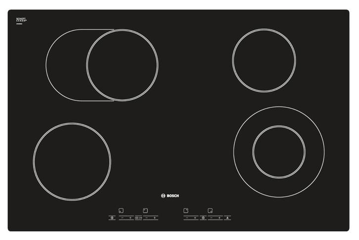 BOSCH keramische kookplaat, Elektronische apparatuur, Kookplaten, Gebruikt, Inbouw, Keramisch, 4 kookzones, Ophalen