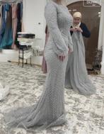 Gelegenheidsjurk, Kleding | Dames, Gelegenheidskleding, Galajurk, Zo goed als nieuw, Grijs, Ophalen